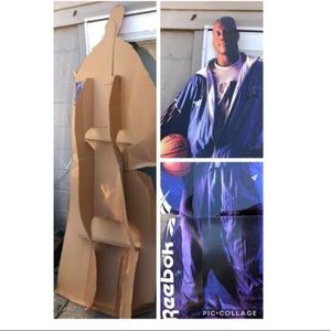 VINTAGE Reebok 1993 SHAQ CUT-OUT